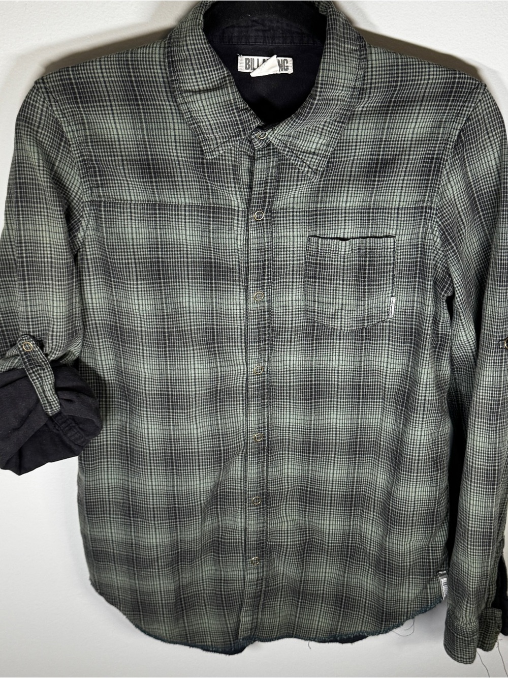 Billabong‎ Black Button Down Shirt